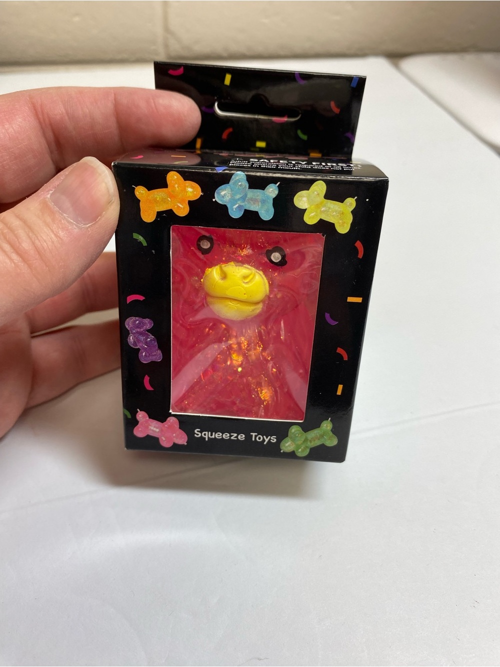 5/$15 Highland Cow squeeze toy. NIB